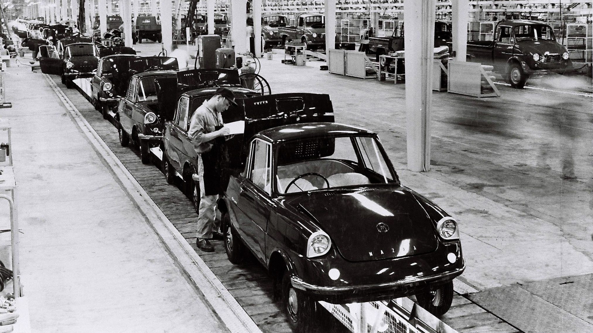Fábrica de producción de Mazda