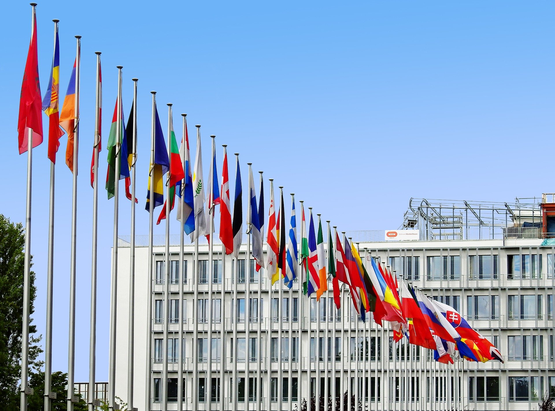 Banderas países Unión Europea