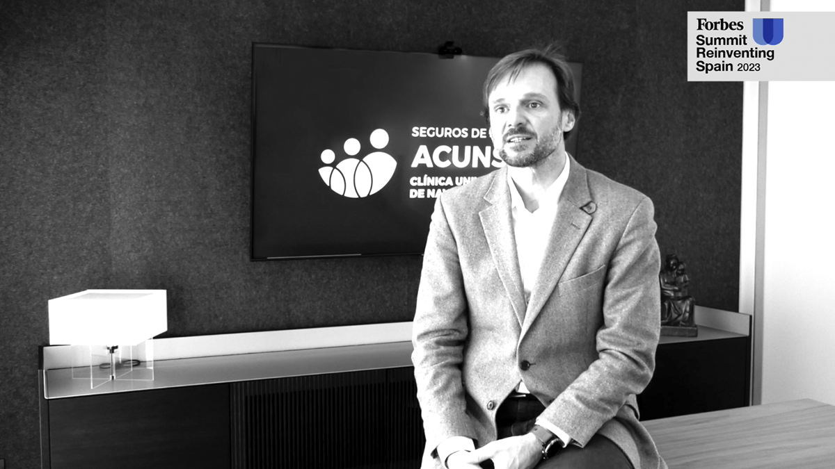 Forbes Summit Reinventing Spain 2023 | Entrevista a Guillermo Catalán, director comercial de Acunsa